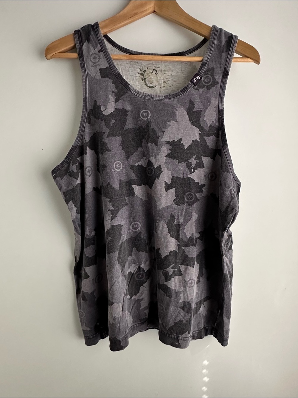 Lrg Gray Camo Tank Top - Men's Sleeveless Tee